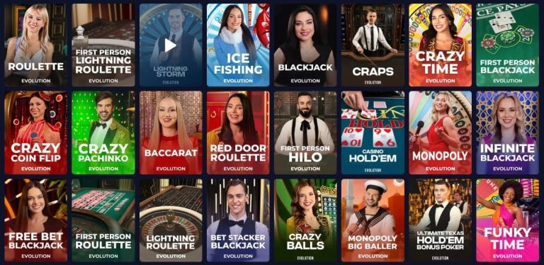 Rainbet Casino jeux live