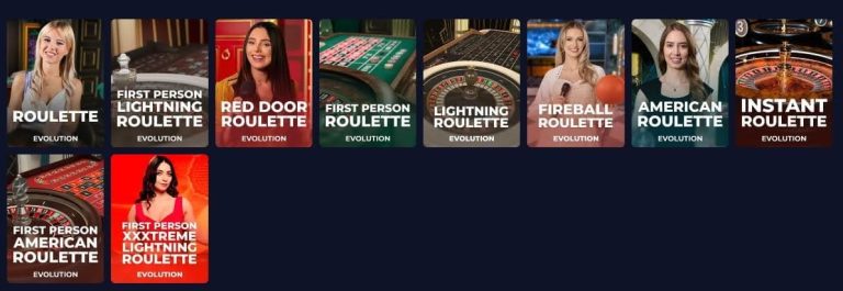 Rainbet Casino jeux table